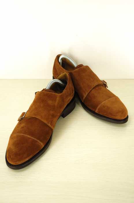 Paraboot（パラブーツ） William スウェードダブルモンクストラップシューズ メンズ シューズ