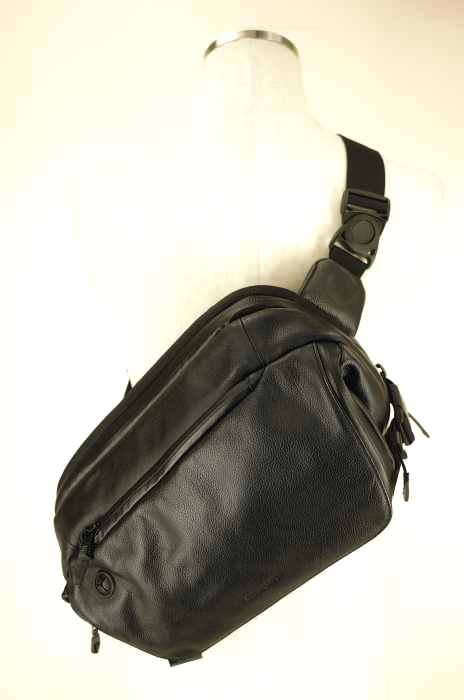 BROSKI&SUPPLY（ブロスキーサプライ） Adjust-sling レザー ボディバッグ メンズ バッグ
