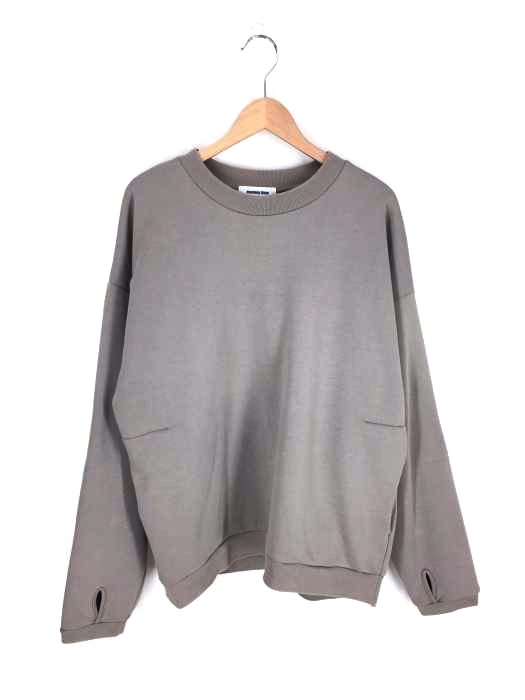 MONKEY TIME（モンキータイム） BACK SHAGGY CREW クルーネック スウェット メンズ トップス