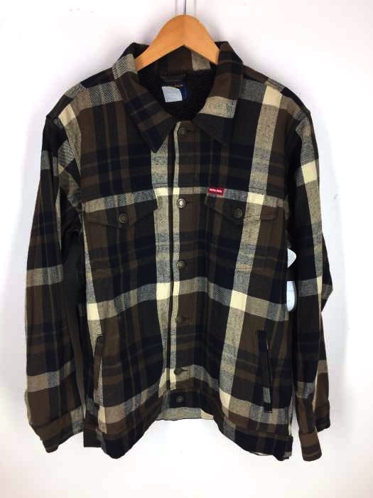 WOOLRICH(ウールリッチ) 裏ボア チェック柄 シャツジャケット メンズ アウター
