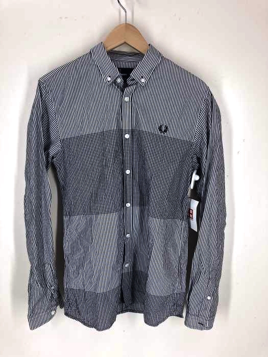 FRED PERRY(フレッドペリー) Engineered Stripe Shirt ストライプ チェック ボタンダウンシャツ メンズ トップス