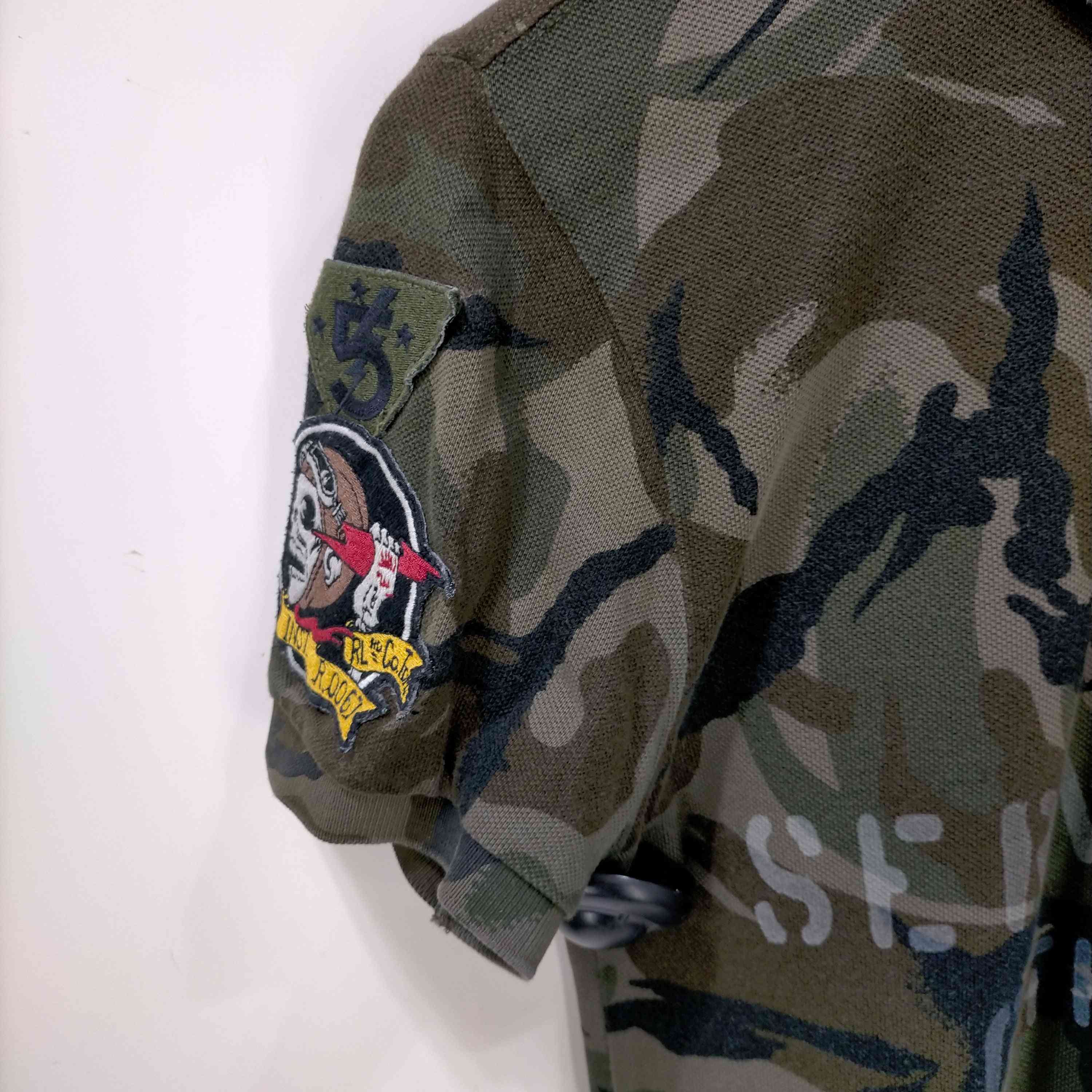 比較検索 【RALPH LAUREN】激レア 迷彩柄 ポロシャツ 2XLカモフラ 刺繍
