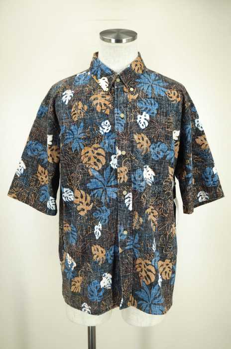 Reyn Spooner (レインスプーナー) 総柄ボタンダウンシャツ メンズ トップス