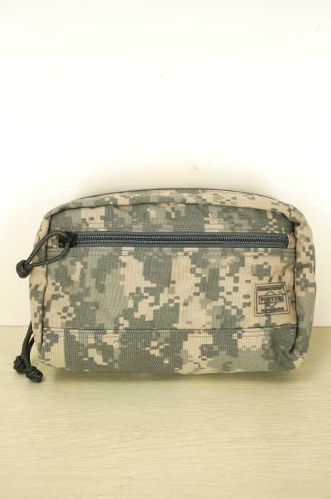 PORTER （ポーター） STEALTH CORDURA ユニバーサルカモフラージュ デジカモ　ポーチ メンズ バッグ