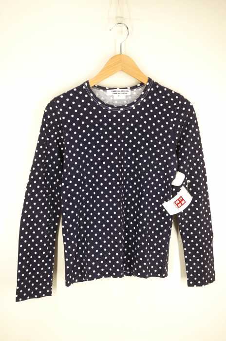 COMME des GARCONS COMME des GARCONS(コムデギャルソンコムデギャルソン) AD2007 ドット柄 クルーネック カットソー レディース トップス
