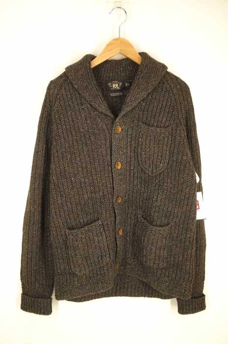 RRL RALPH LAUREN （ダブルアールエル ラルフローレン） ショールカラーニットカーディガン メンズ トップス