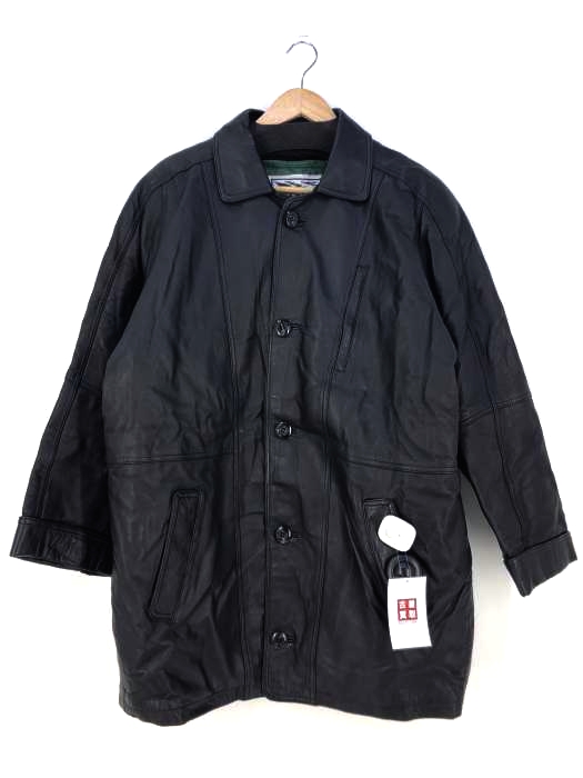USED古着(ユーズドフルギ) HUNTING FIELD ダウンライナー シープレザージャケット メンズ アウター