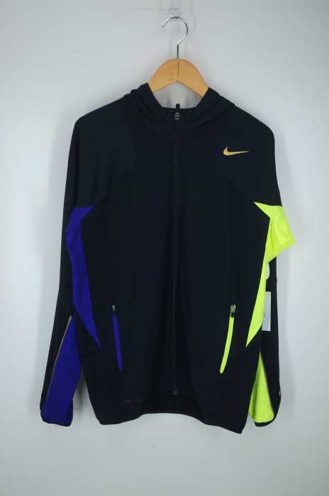 NIKE (ナイキ) スウッシュDRI-FIT ファブリックミックス サマーニット フーデットジャケット メンズ アウター