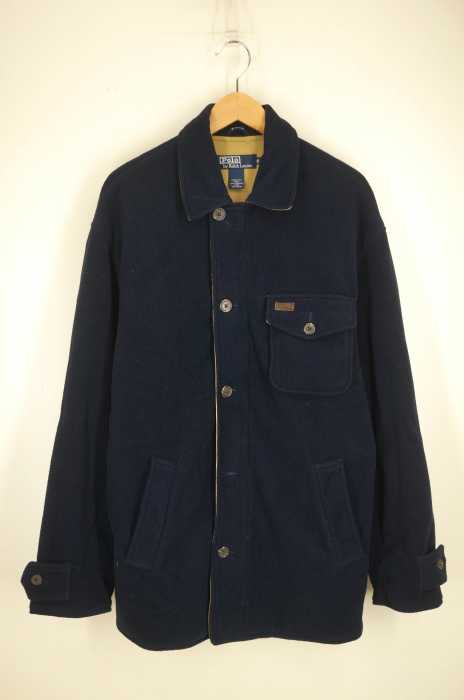 Polo by RALPH LAUREN （ポロバイラルフローレン） USA製 フリースダブルフェイスジャケット メンズ アウター