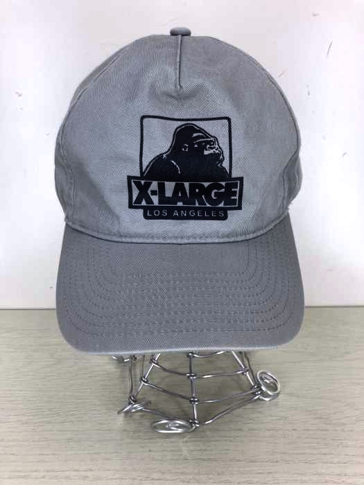 X-LARGE（エクストララージ） 6パネルロゴプリントキャップ メンズ 帽子