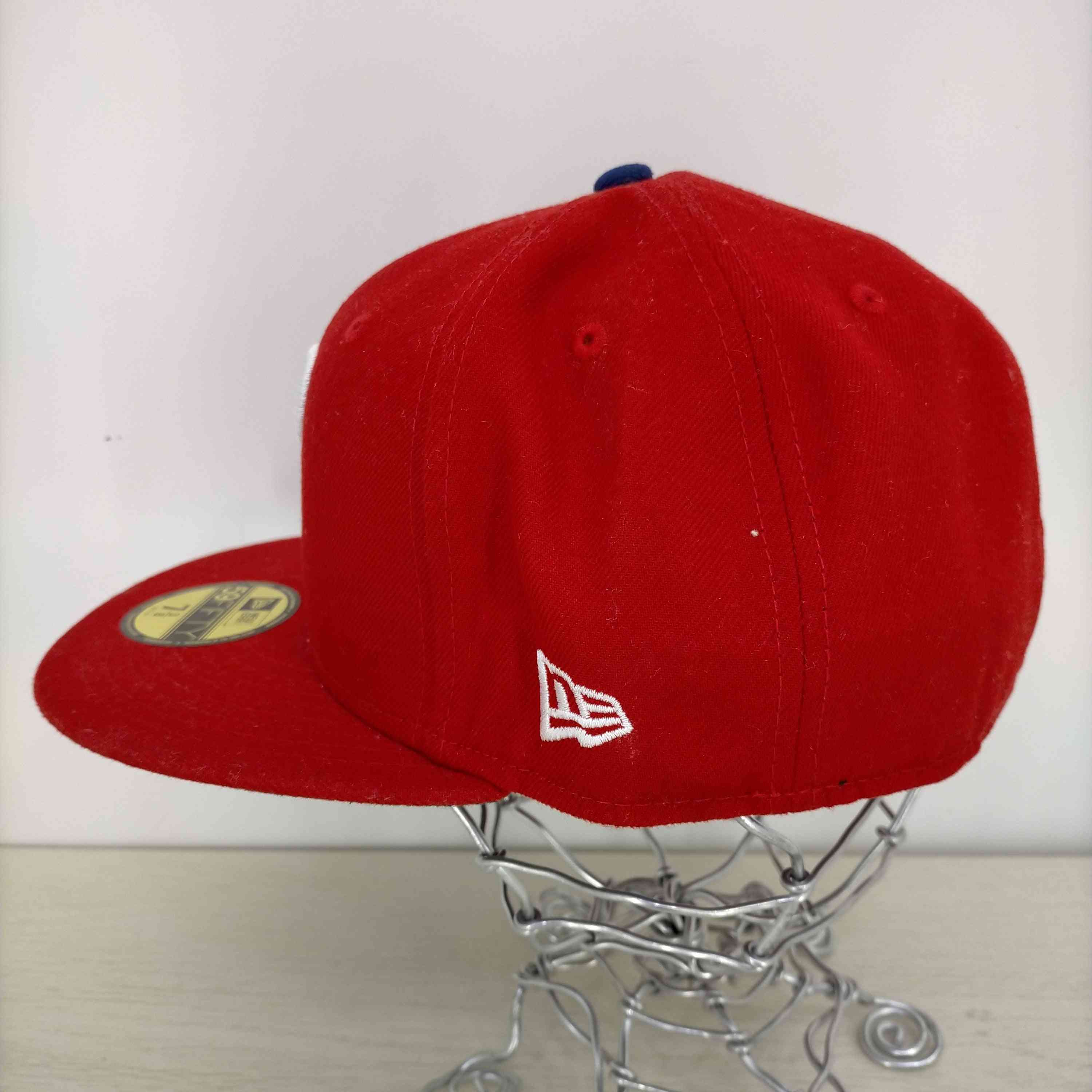 NEW ERA(ニューエラ)59FIFTY P ロゴキャップ 【中古】【ブランド古着