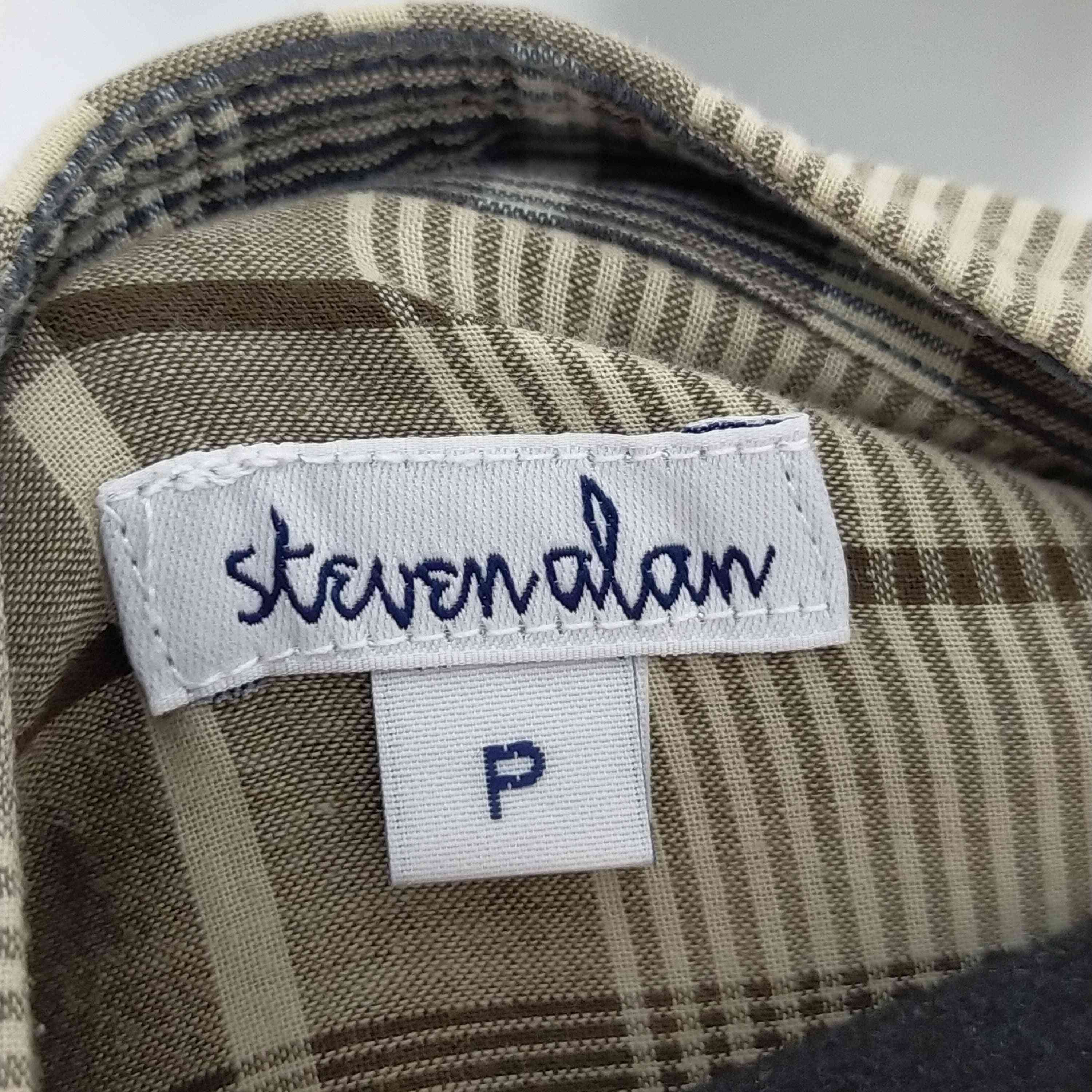 Steven Alan(スティーブンアラン)USA製 マルチチェック柄シャツ 【中古