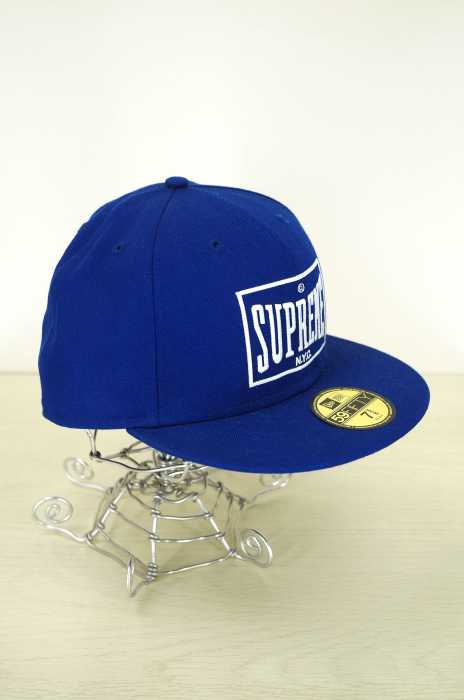 NEW ERA×SUPREME (ニューエラシュプリーム) N.Y.C ボックスロゴキャップ メンズ 帽子