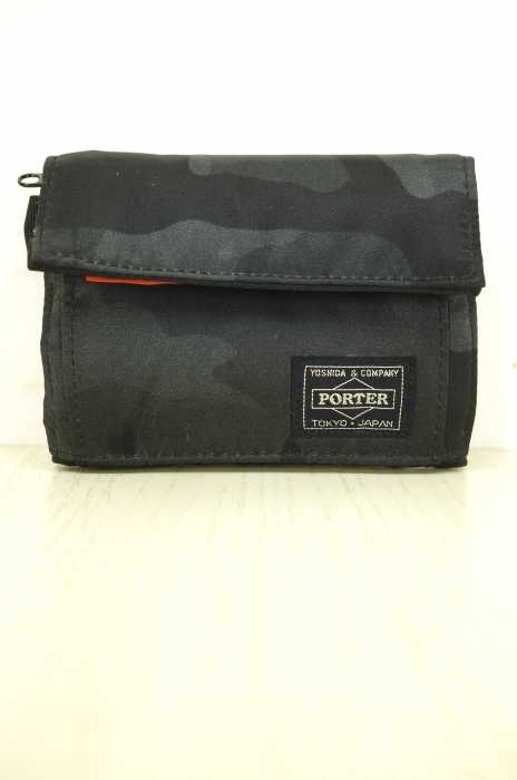 PORTER （ポーター） TANKER 30th ANNIVERSARY カモ柄ウォレット メンズ ファッション雑貨