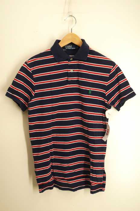 Polo by RALPH LAUREN （ポロバイラルフローレン） ボーダー半袖ポロシャツ メンズ トップス