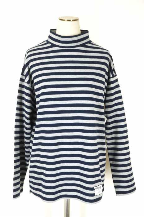 RCWB (ロデオクラウンズ ワイドボウル) ハイネック ロング Tシャツ レディース トップス