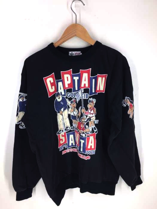 CAPTAIN SANTA（キャプテンサンタ） プリント プルオーバースウェット メンズ トップス