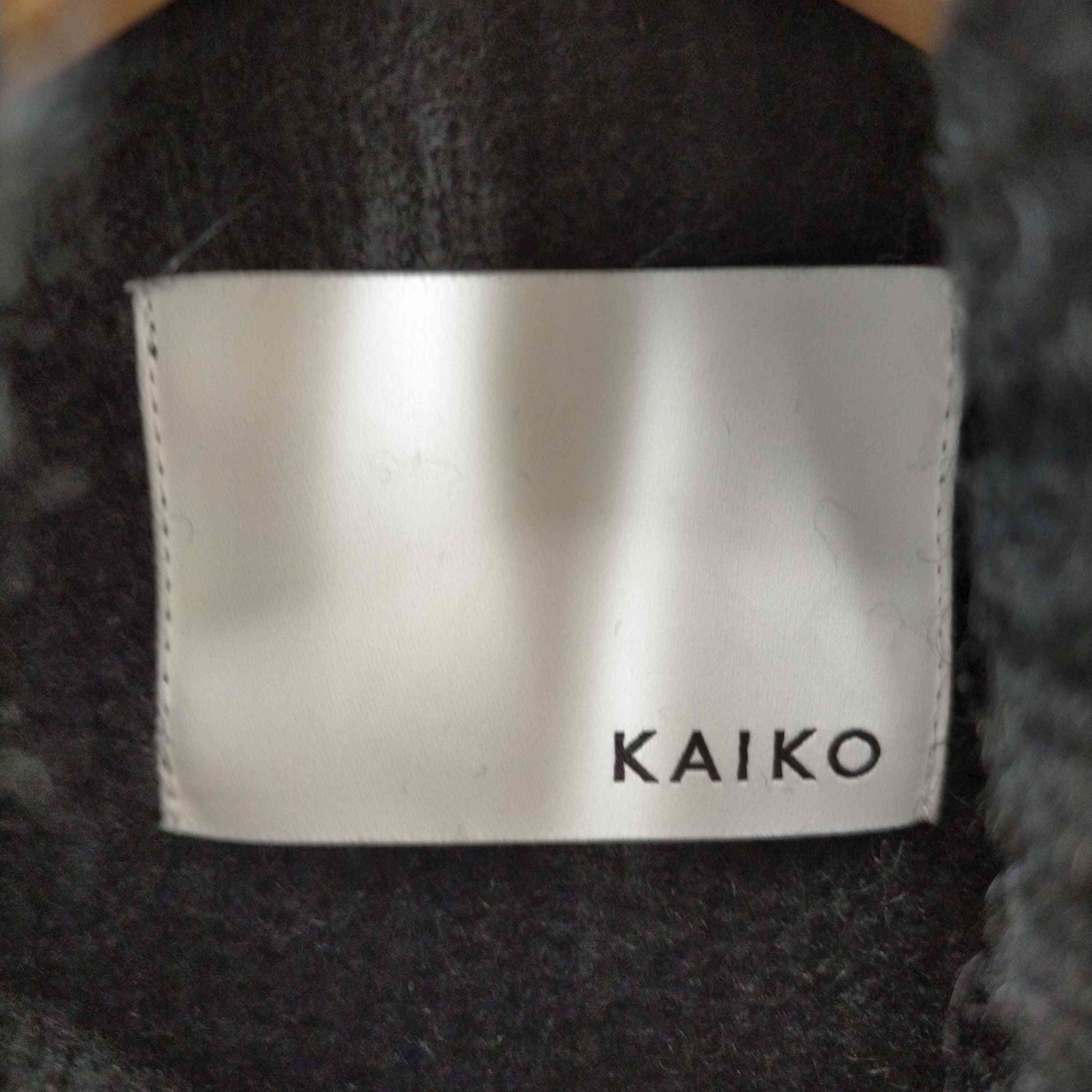 KAIKO(カイコー)SHRINK ZIP CARDIGAN BLACK 【中古】【ブランド古着  