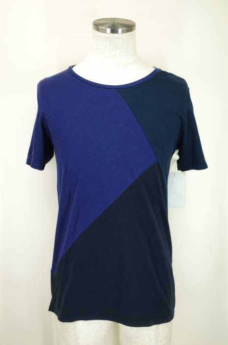 STUDIOUS （ステュディオス） マルチカラー切替Tシャツ メンズ トップス