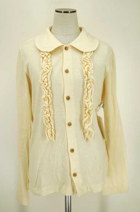tricot COMME des GARCONS（トリココムデギャルソン） AD2009 フリルデザインボタンシャツ レディース トップス
