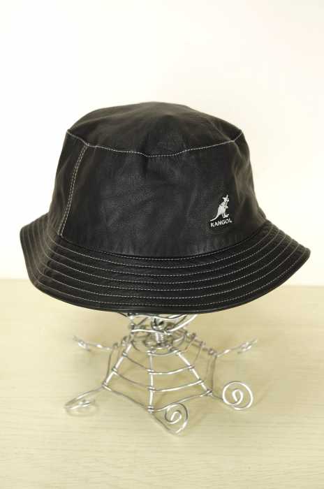 KANGOL （カンゴール） レザー バケット メンズ 帽子