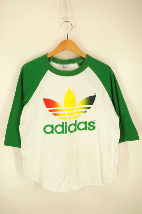 adidas （アディダス） USA製 トレフォイルロゴ ラグラン メンズ トップス