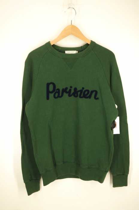 MAISON KITSUNE (メゾンキツネ) parisien スウェットプルオーバー メンズ トップス