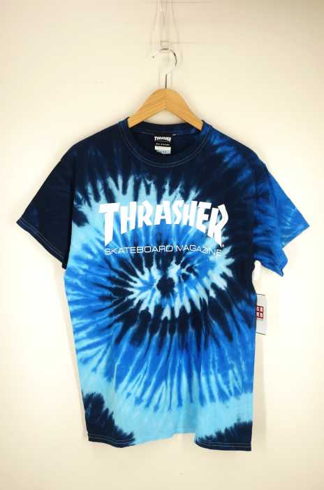 THRASHER（スラッシャー） マグタイダイ BLU/WHT メンズ トップス