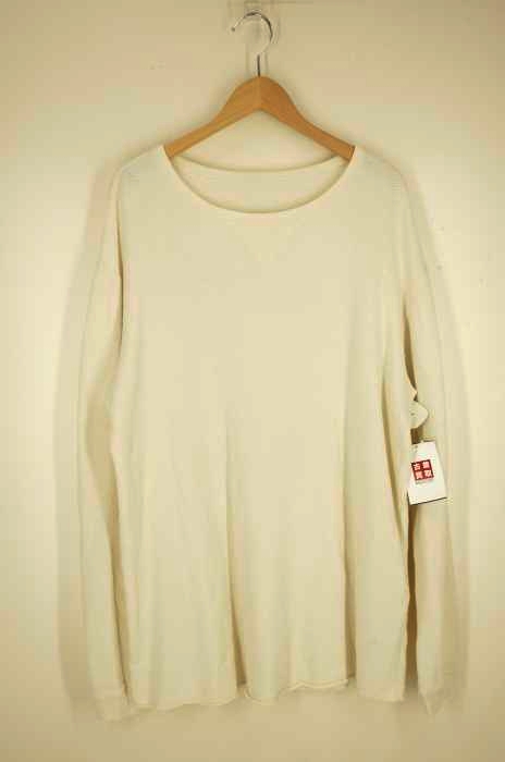 Porter Classic フレンチサーマルクルーネック Porter Classic - FRENCH THERMAL CREWNECK - BLUE ポーター