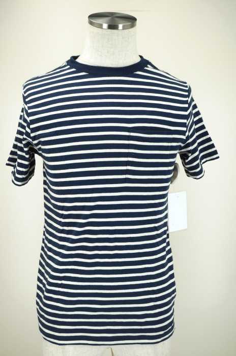 SATURDAYS SURF NYC　 （サタデーズサーフニューヨーク） ポケット付ボーダーTシャツ メンズ トップス