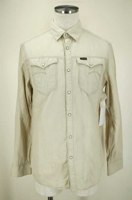G-STAR RAW （ジースターロー） スナップボタンシャツ メンズ トップス