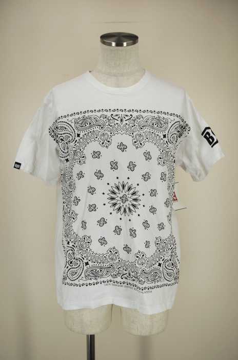 BOUNTY HUNTER （バウンティーハンター） ペイズリープリントTシャツ メンズ トップス