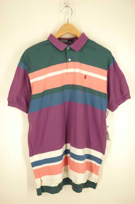 Polo by RALPH LAUREN (ポロバイラルフローレン) ボーダー半袖ポロシャツ メンズ トップス