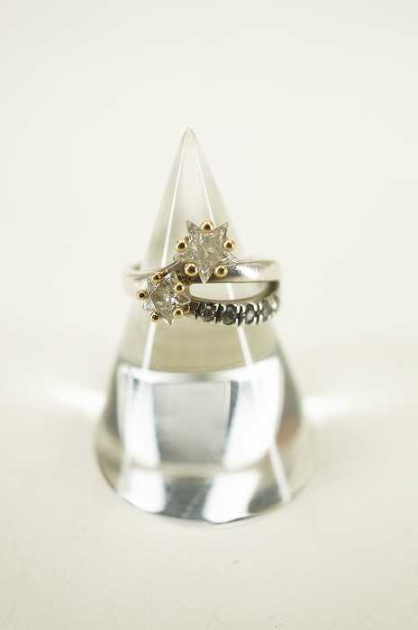 STAR JEWELRY (スタージュエリー) K18 925ピンキースターリング レディース アクセサリー
