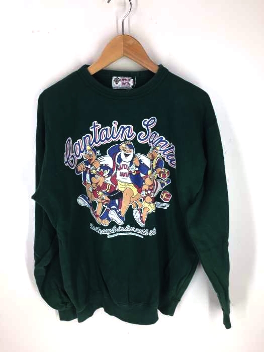 CAPTAIN SANTA（キャプテンサンタ） プリント プルオーバースウェット メンズ トップス