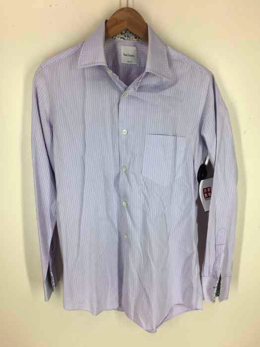 Paul Smith（ポールスミス） SATIN STRIPE DRESS SHIRT ストライプ ドレスシャツ メンズ トップス