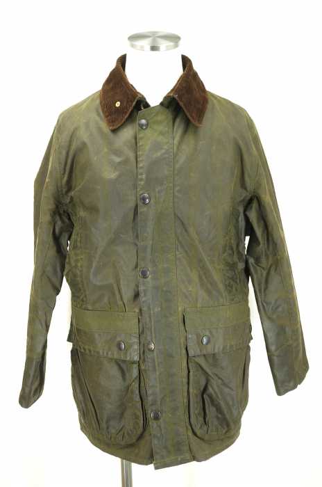 Barbour （バブアー） BORDER 襟コーデュロイオイルドジャケット メンズ アウター