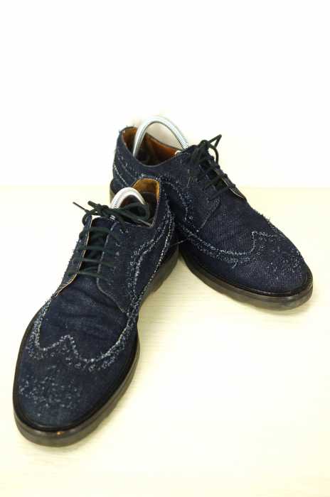 Paul Smith (ポールスミス) デニムウィングチップシューズ メンズ シューズ