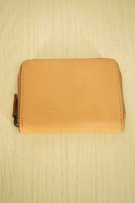 MUJI （ムジ） ヌメ革ラウンドファスナー メンズ 財布・ケース