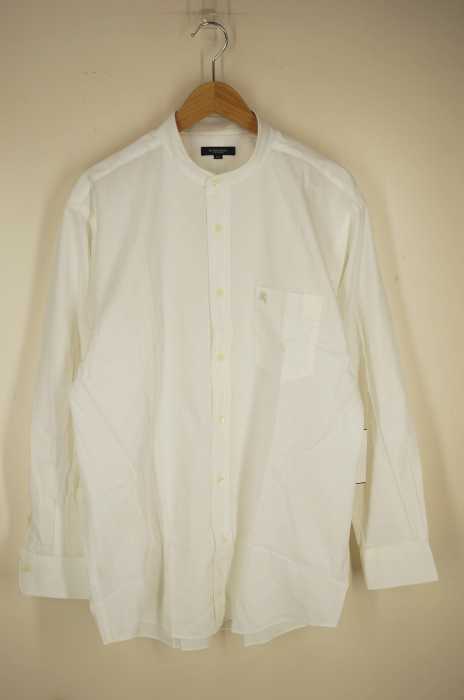 Burberry London バーバリーロンドン バンドカラーシャツ メンズ トップス ブランド古着買取販売バズストア