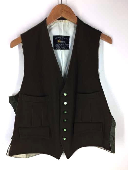 Strachan ＆ Co. Ltd.（フルギ） ウールベスト メンズ トップス