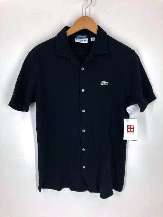 LACOSTE（ラコステ） EXCLUSIVE EDITION フルオープン オープンカラー 半袖ポロシャツ メンズ トップス