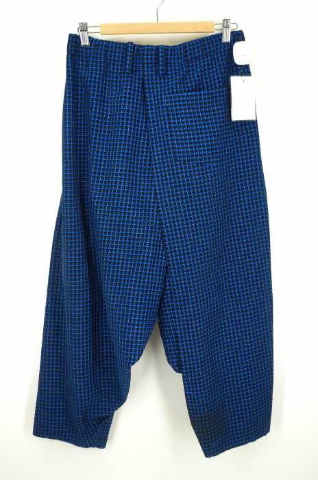 ISSEY MIYAKE（イッセイミヤケ） グリッドチェックビッグシルエットイージーパンツ メンズ パンツ