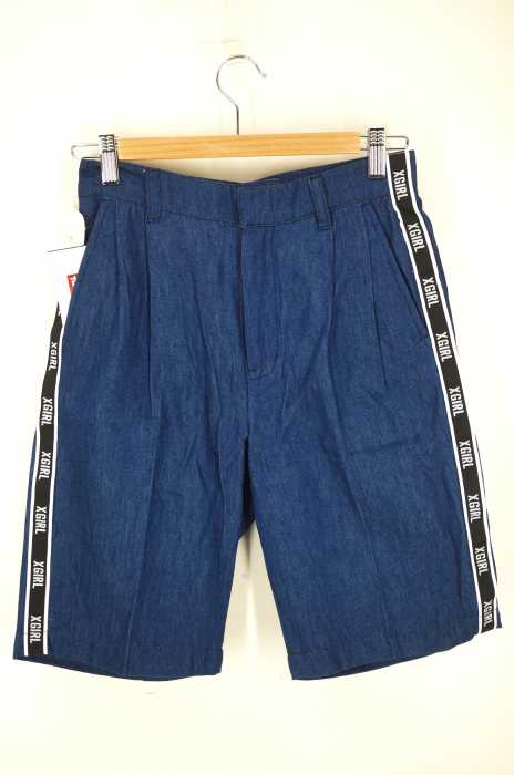 X-girl（エックスガール） LOGO TAPE AUTHENTIC SHORT TROUSER レディース パンツ