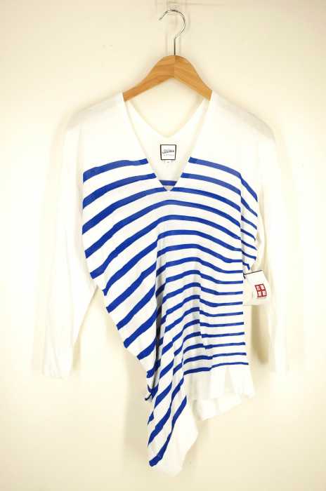 JEANPAUL GAULTIER(ジャンポールゴルチエ) 変形ボーダーニット レディース トップス