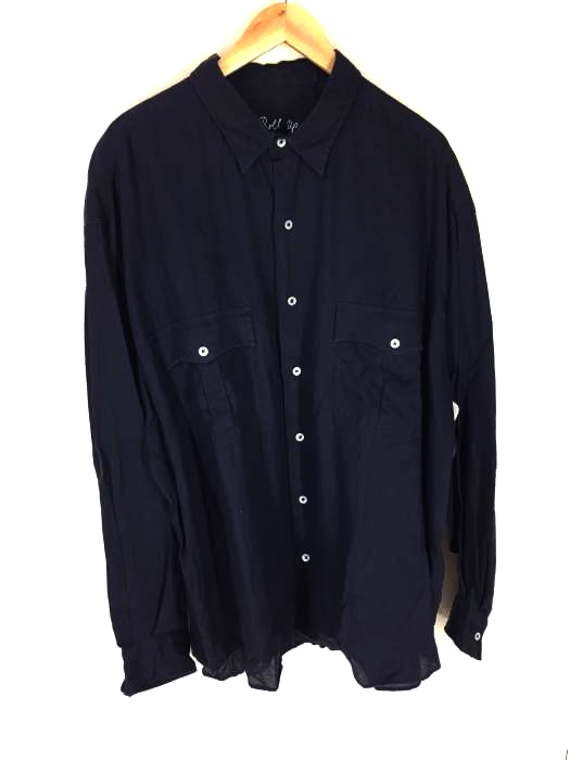 PORTER CLASSIC（ポータークラシック） ROLL UP  LINEN SHIRT リネン 長袖ロールアップシャツ メンズ トップス