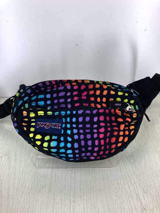 JanSport（ジャンスポーツ） 総柄 ボディバッグ ウエストポーチ レディース バッグ