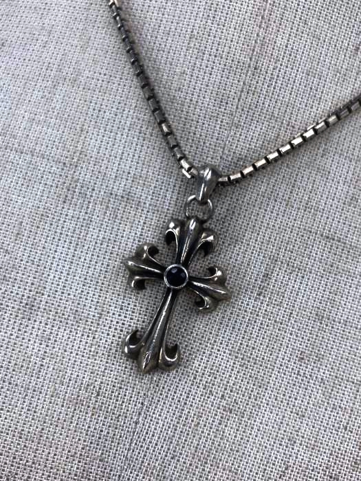 USED古着（ユーズドフルギ） 925 クロス ネックレス メンズ アクセサリー
