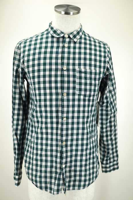 A.P.C. (アーペーセー) ポケット付チェック柄ボタンシャツ メンズ トップス