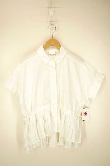 Ray BEAMS （レイビームス） プリーツ キリカエ レギュラー シャツ レディース トップス